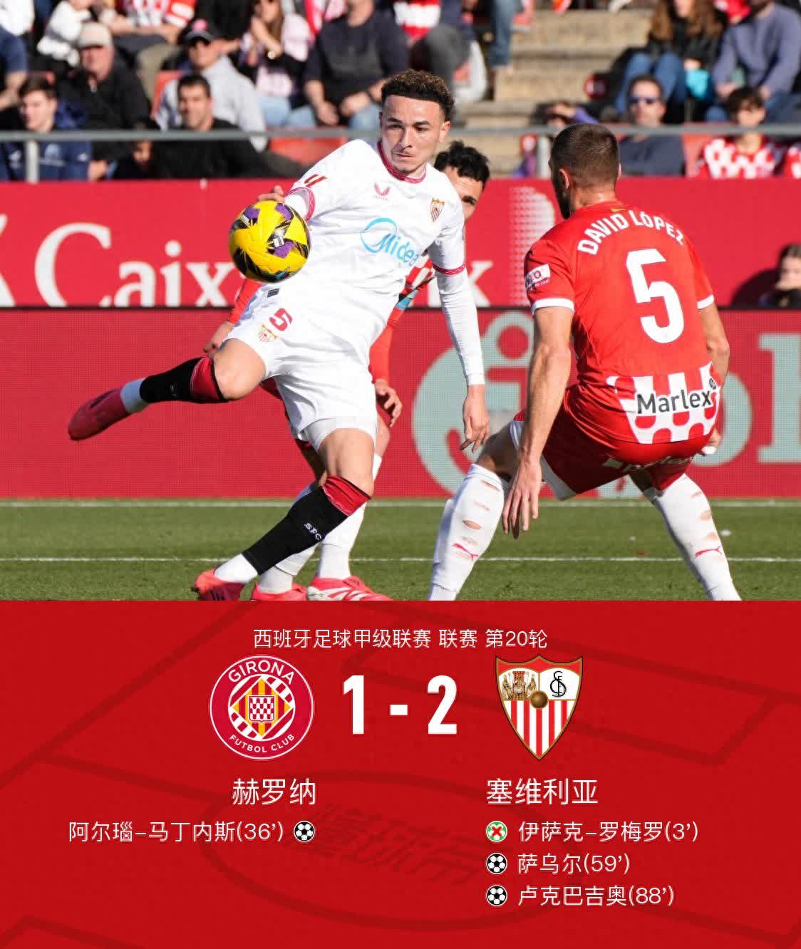 赫罗纳主场大胜莱加内斯，豪取三分