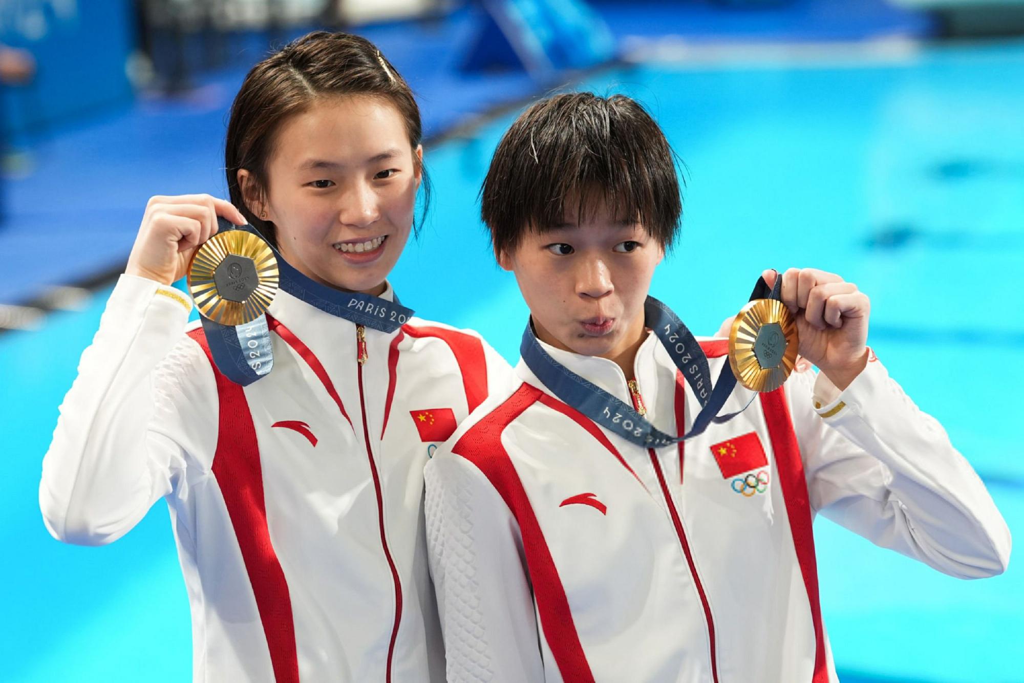 德国跳水队包揽女子双人跳台金银牌 德国跳水队包揽女子双人跳台金银牌